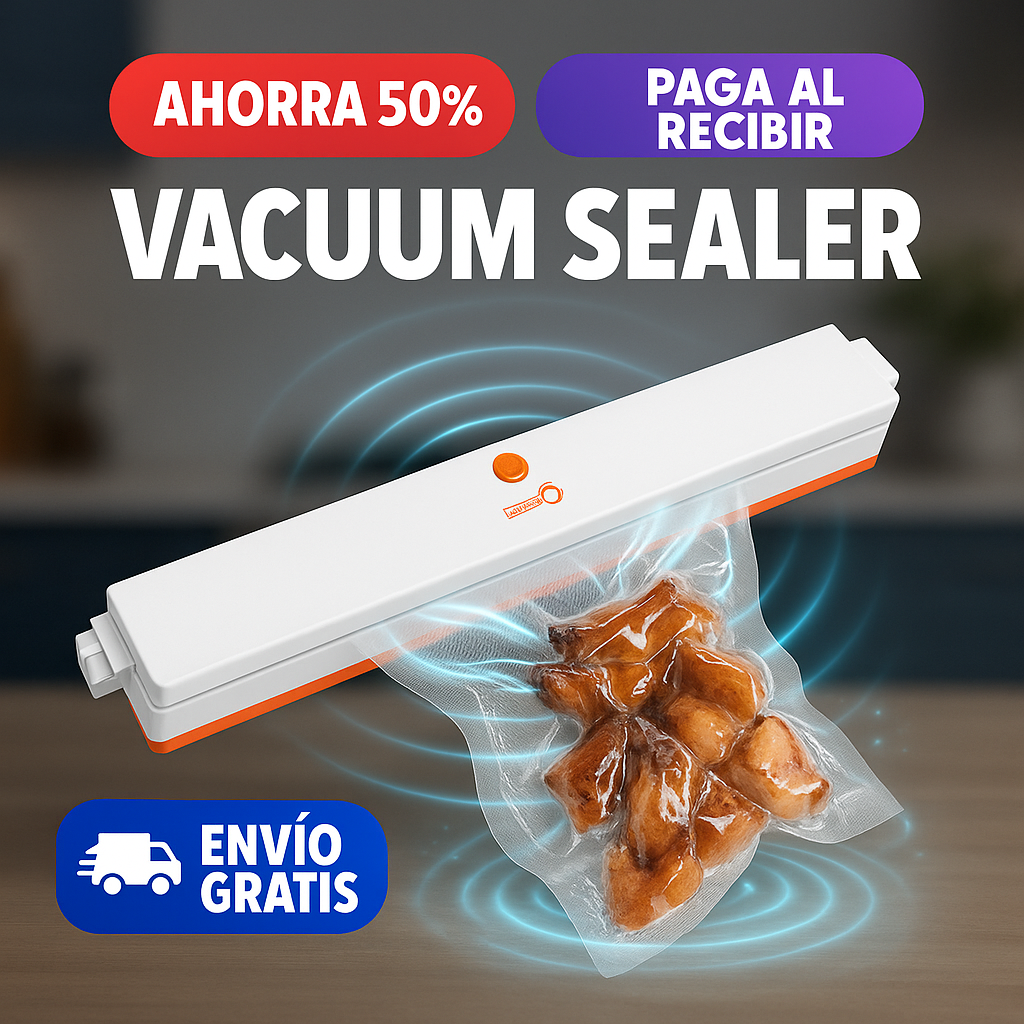 Sellador de bolsas al vacio